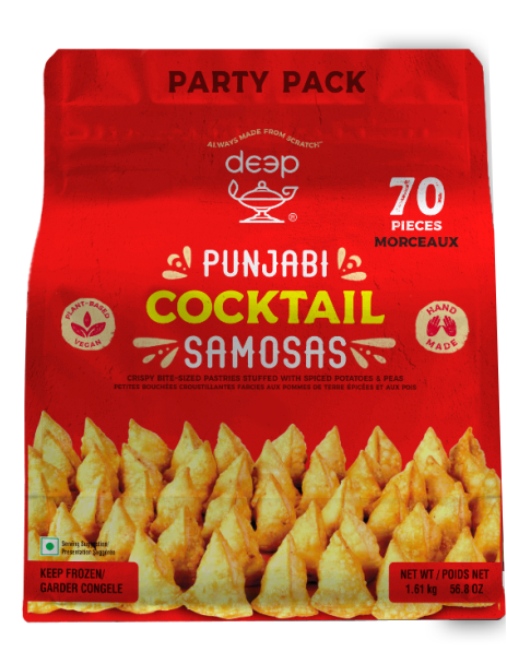 PUNJABI COCKTAIL SAMOSAS - 70 PCS