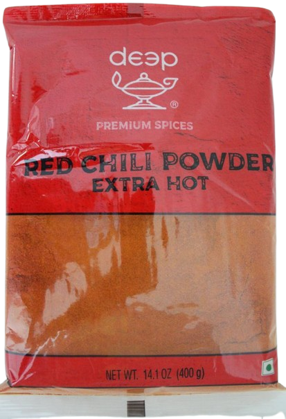 Chili Powder Ex Hot Unsterlized - 400 gm