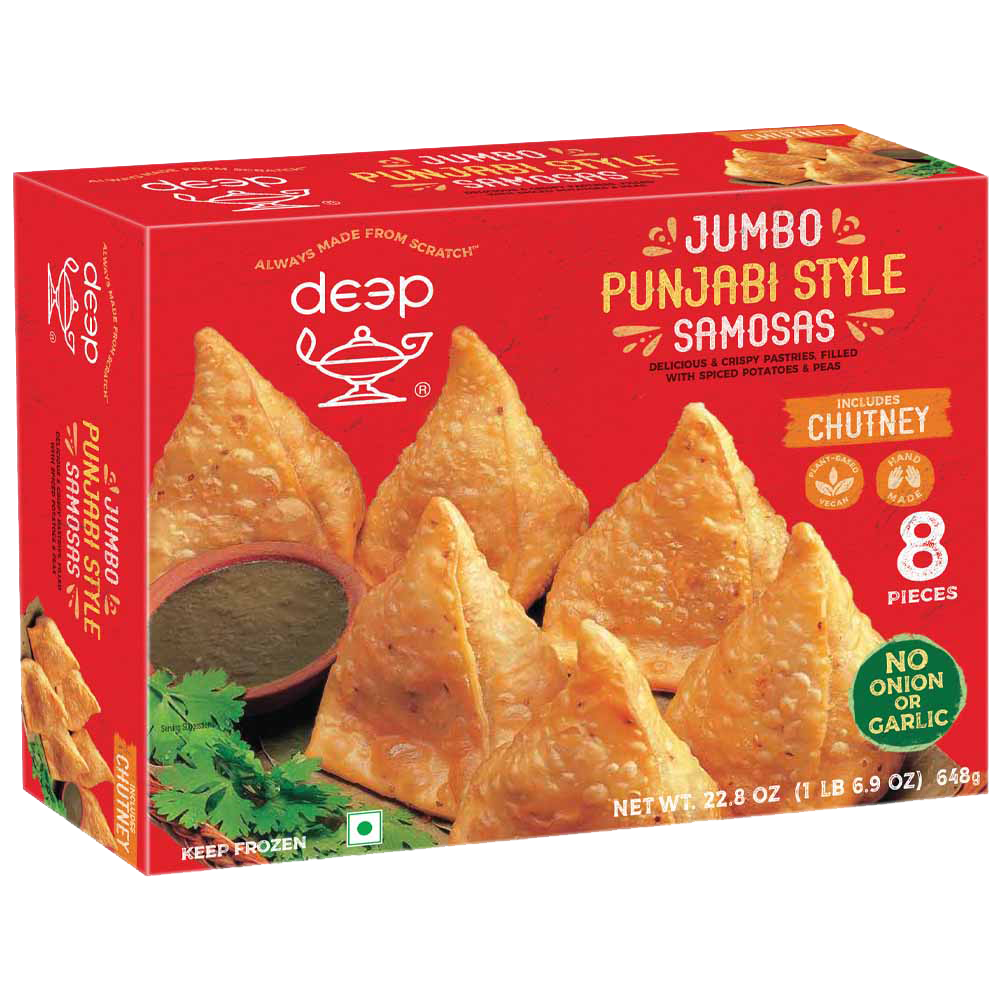 PUNJABI SAMOSA WITH CHUTNEY