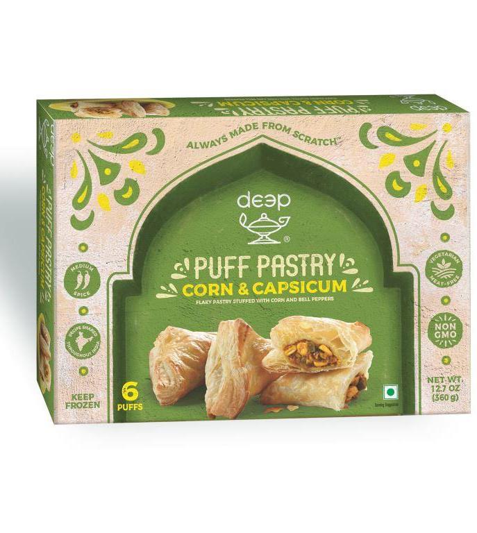 CORN CAPSICUM PUFF