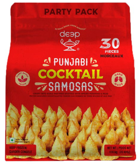 PUNJABI COCKTAIL SAMOSAS - 30 PCS
