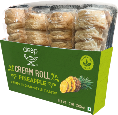 CREAM ROLLS (PINEAPPLE) - 200GM