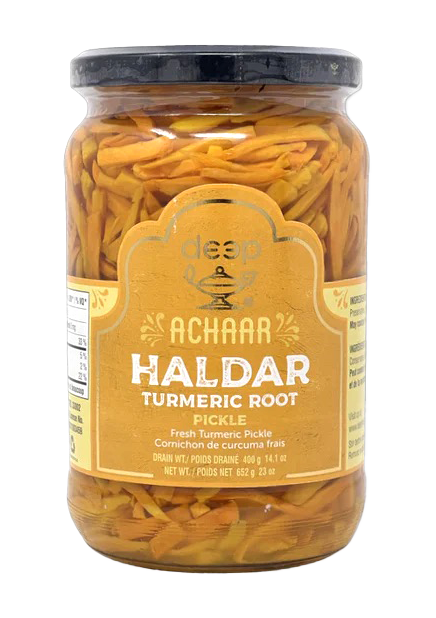 HALDAR TURMERIC ROOT PICKLE -  283GM / 652GM 