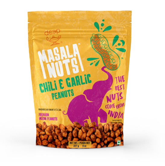 Masala Nuts - Chili & Garlic Peanuts