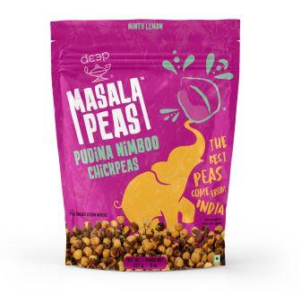 MASALA PEAS - PUDINA NIMBOO CHICKPEAS